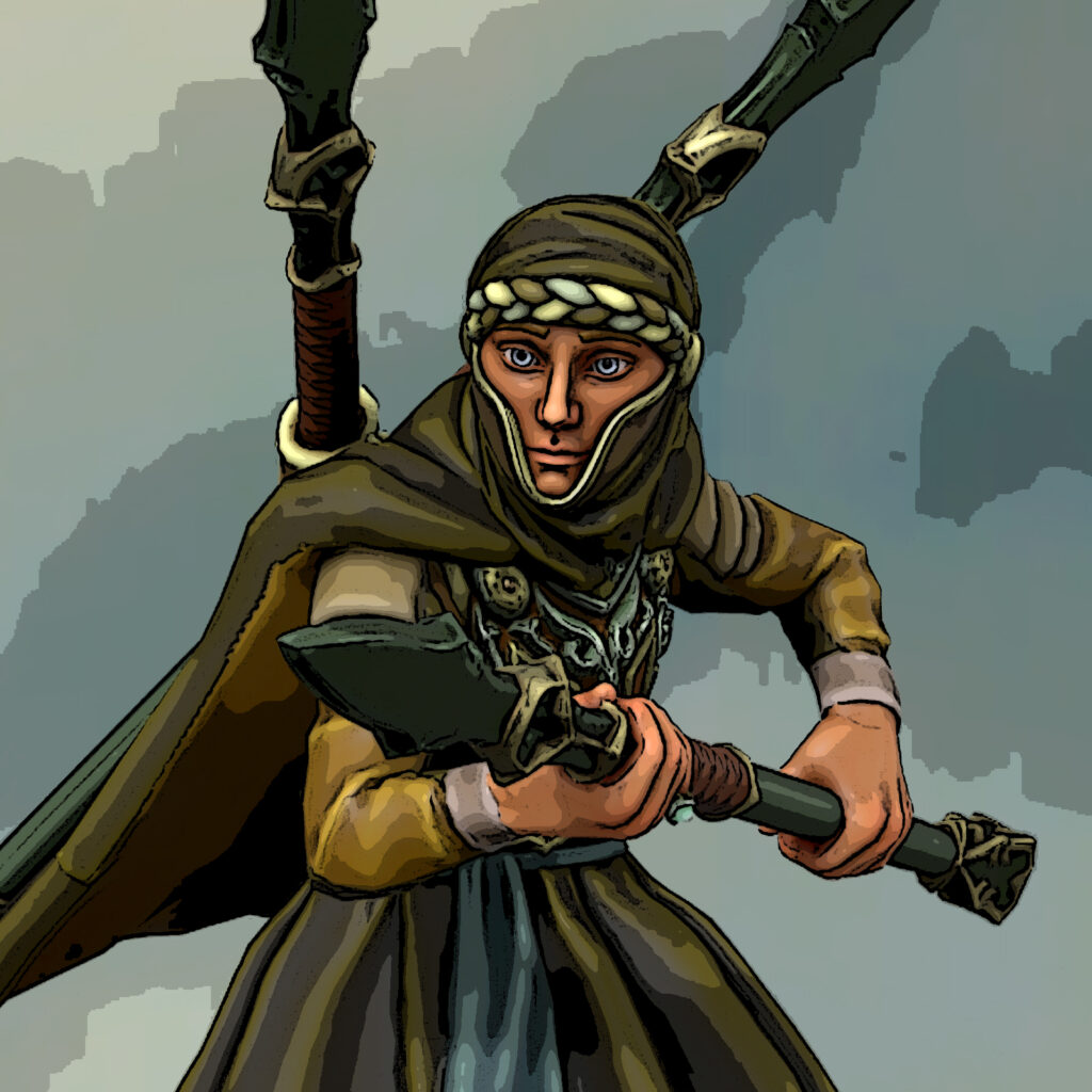 Character Concept Art Cleric