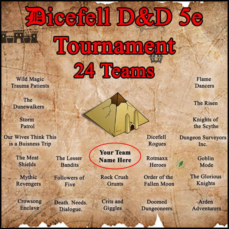 1 Team Spot Remaining!