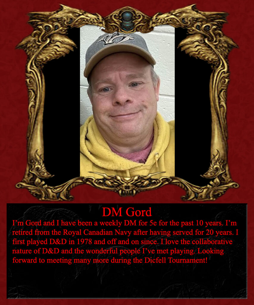 Photo of DM Gord with a description