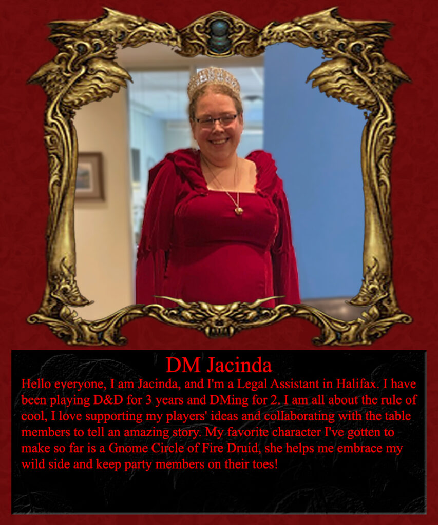 Photo of DM Jacinda with a description