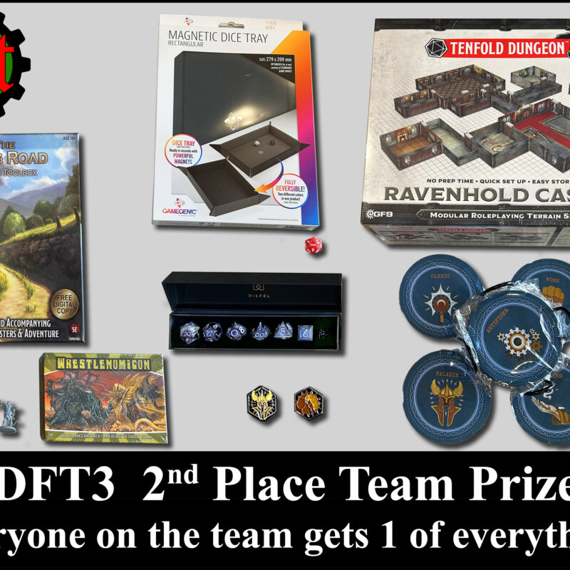 2nd Place Team Prize Package!