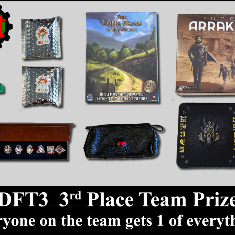3rd Place Team Prize Package!