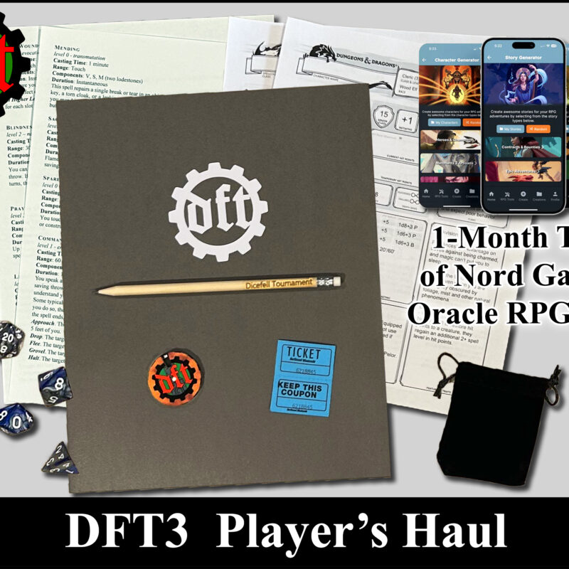 DFT3 Player’s Haul