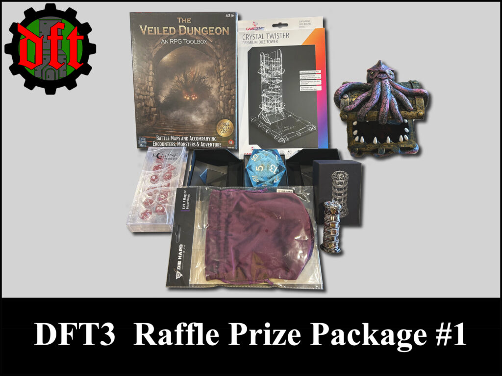 DFT3 Raffle Prize Package #1