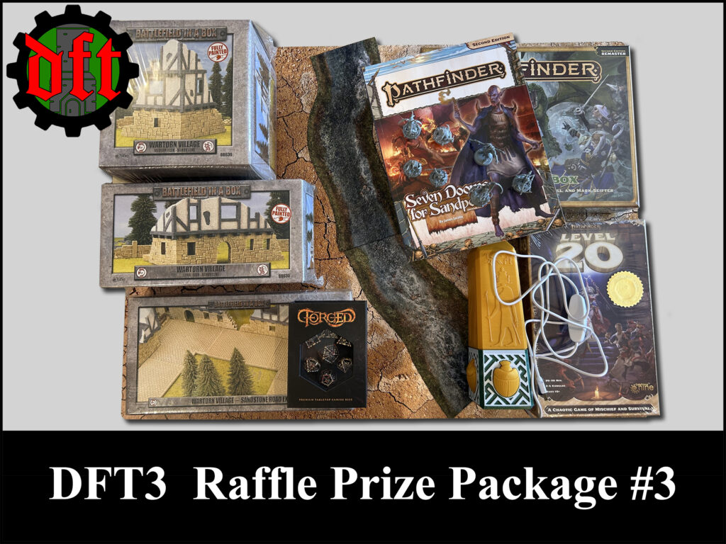 DFT3 Raffle Prize Package #3