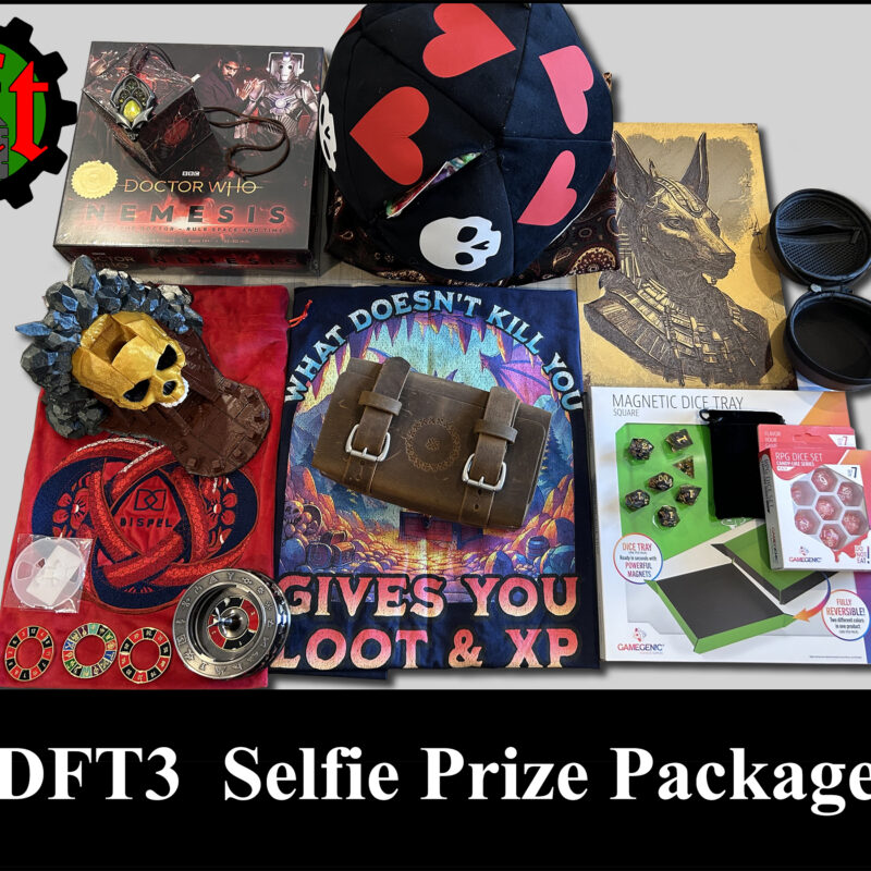 DFT3 Selfie Prize Package