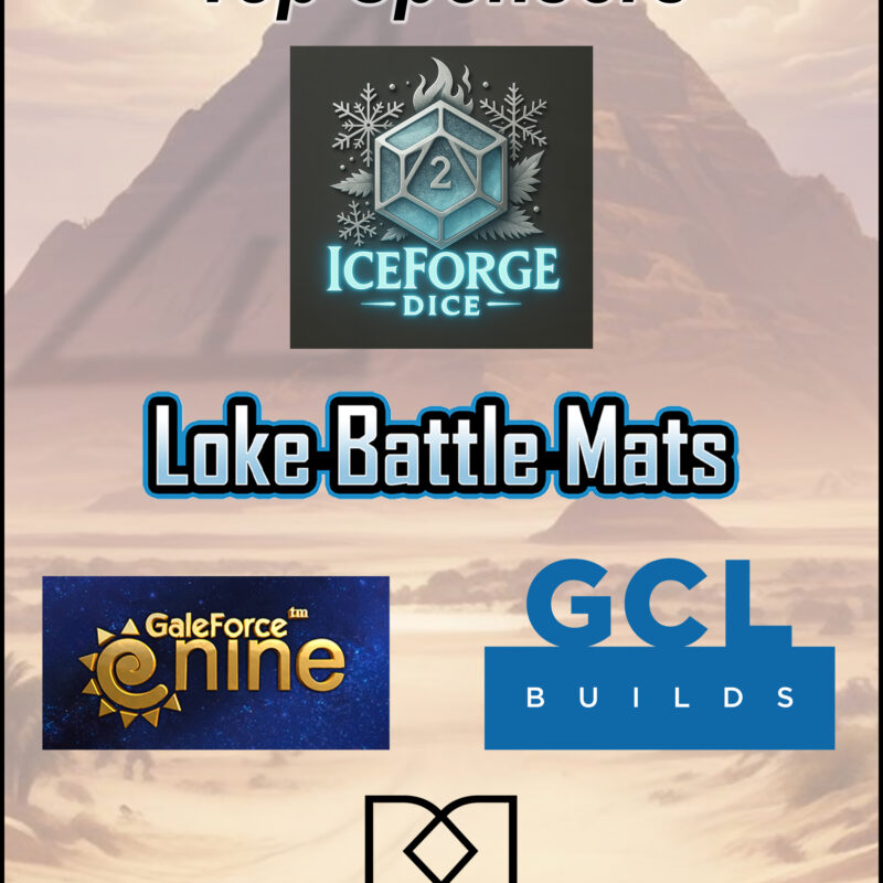 DFT3 Top Sponsors!