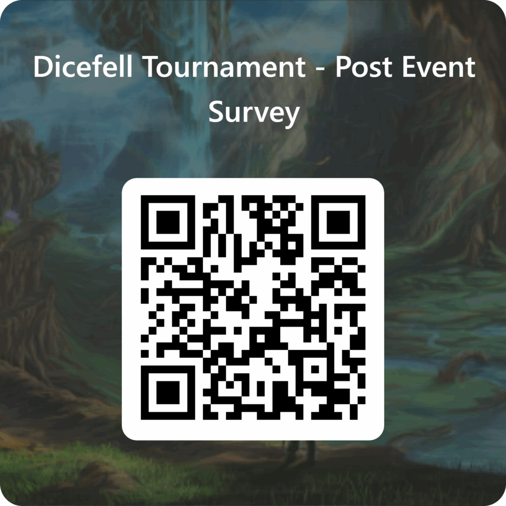 DFT Post Event Survey QR Code