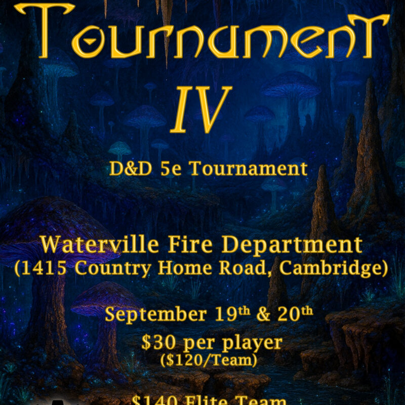 BREAKING NEWS: The Dicefell Tournament is changing venue!